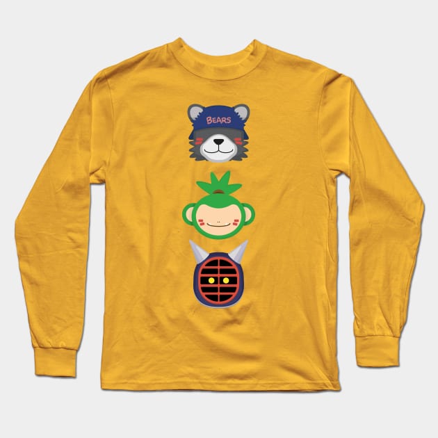 Digital Squad Long Sleeve T-Shirt by Deramon Digoyo